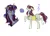 Size: 5144x3717 | Tagged: safe, artist:kisullkaart, derpibooru import, rarity, pony, unicorn, female, image, png, redesign, simple background, white background