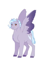 Size: 1169x1584 | Tagged: safe, artist:celeriven, derpibooru import, oc, oc:dove, pegasus, pony, female, image, mare, offspring, parent:cloudchaser, parent:thunderlane, png, simple background, solo, white background