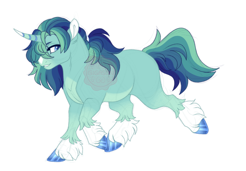 Size: 2900x2014 | Tagged: safe, artist:gigason, derpibooru import, oc, oc:evergreen emerald, pony, unicorn, female, image, mare, png, simple background, solo, transparent background