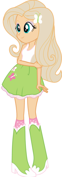 Size: 1496x4253 | Tagged: safe, artist:ytpinkiepie2, color edit, derpibooru import, edit, vector edit, fluttershy, butterfly, human, insect, equestria girls, blonde, blonde hair, boots, clothes, colored, cutie mark, cutie mark on clothes, eyeshadow, female, full body, g4, hairclip, high heel boots, high res, human coloration, image, light skin, light skin edit, makeup, png, realism edits, shirt, shoes, simple background, skin color edit, skirt, socks, solo, teal eyes, transparent background, vector