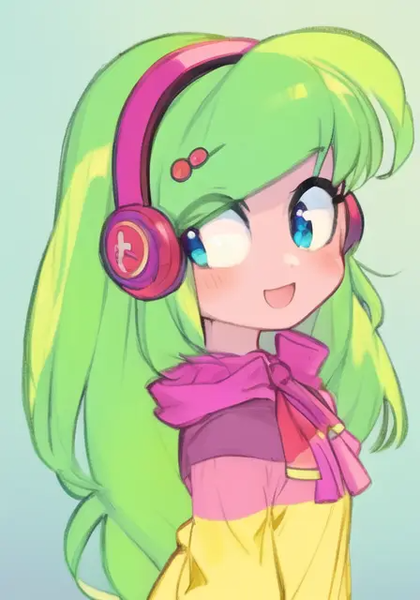 Size: 448x640 | Tagged: safe, derpibooru import, edit, edited screencap, machine learning generated, screencap, lemon zest, human, dance magic, equestria girls, spoiler:eqg specials, anime, background, female, happy, image, pinegraph, png, simple background, solo