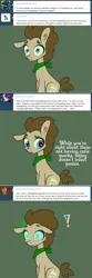 Size: 650x1954 | Tagged: safe, artist:toadstool-prancer, derpibooru import, doctor whooves, time turner, oc, oc:tantamount, pony, disguise, disguised changeling, image, png, solo, tantamount time turner