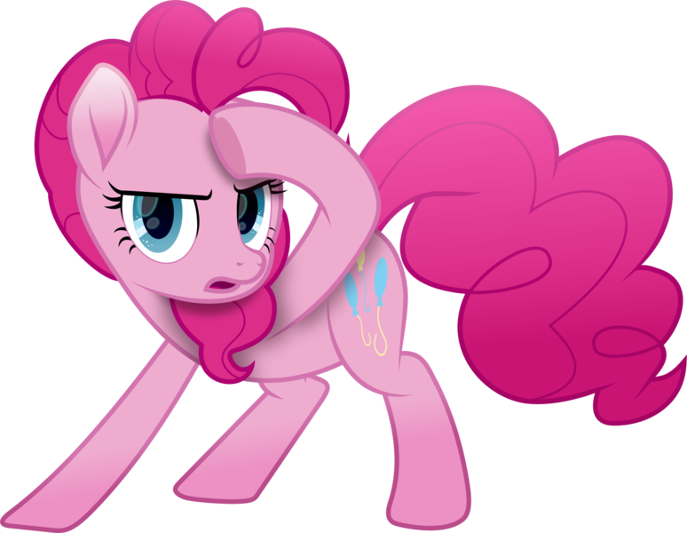 Size: 1383x1072 | Tagged: safe, artist:lincolnbrewsterfan, derpibooru import, pinkie pie, earth pony, pony, trade ya, .svg available, balloon, blue eyes, derpibooru exclusive, description is relevant, female, g4, gif in description, hoof heart, image, infographic, inkscape, looking at you, mare, movie accurate, pink mane, pink tail, png, raised hoof, salute, serious, serious face, stance, standing, tail, test, tutorial, tutorial in description, underhoof, vector, video in description, youtube link in the description