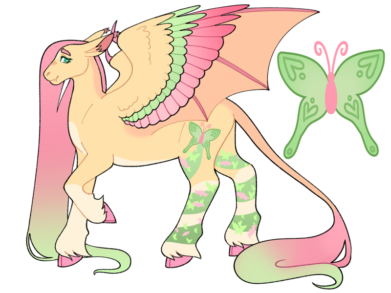 Size: 1280x960 | Tagged: safe, artist:s0ftserve, derpibooru import, fluttershy, bat pony, pony, alternate cutie mark, bat ponified, cloven hooves, coat markings, colored wings, extended cutie mark, female, flutterbat, gradient mane, gradient tail, headcanon, hybrid wings, image, leonine tail, mare, multicolored wings, png, race swap, redesign, simple background, solo, transparent background, two toned wings, unshorn fetlocks, wings