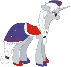 Size: 393x369 | Tagged: safe, artist:thecompleteanimorph, derpibooru import, ponified, pony, unicorn, female, image, mare, png, touhou, yagokoro eirin