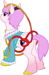 Size: 235x361 | Tagged: safe, artist:thecompleteanimorph, derpibooru import, ponified, pony, unicorn, female, image, komeiji satori, mare, png, touhou