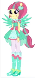 Size: 372x831 | Tagged: safe, derpibooru import, sour sweet, equestria girls, clothes swap, crystal guardian, image, jpeg, solo