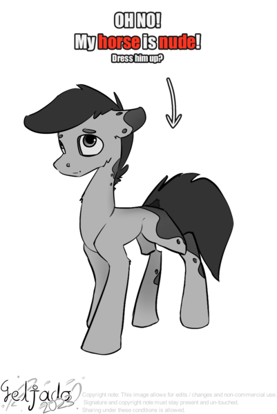 Size: 1578x2361 | Tagged: safe, artist:geljado, derpibooru import, oc, oc:broken symmetry, unofficial characters only, earth pony, pony, digital art, image, monochrome, png, simple background, solo, text, transparent background