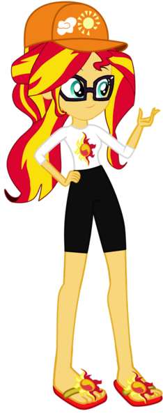 Size: 469x1204 | Tagged: safe, artist:ajosterio, derpibooru import, sunset shimmer, equestria girls, image, png, solo