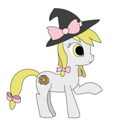 Size: 640x673 | Tagged: safe, artist:why485, derpibooru import, ponified, pony, female, hat, image, kirisame marisa, mare, old art, png, touhou, witch, witch hat