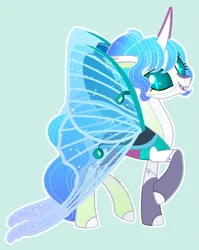 Size: 2551x3212 | Tagged: safe, artist:pastelnightyt, derpibooru import, oc, oc:proxima, changedling, changeling, base used, female, image, offspring, parent:queen chrysalis, png, solo