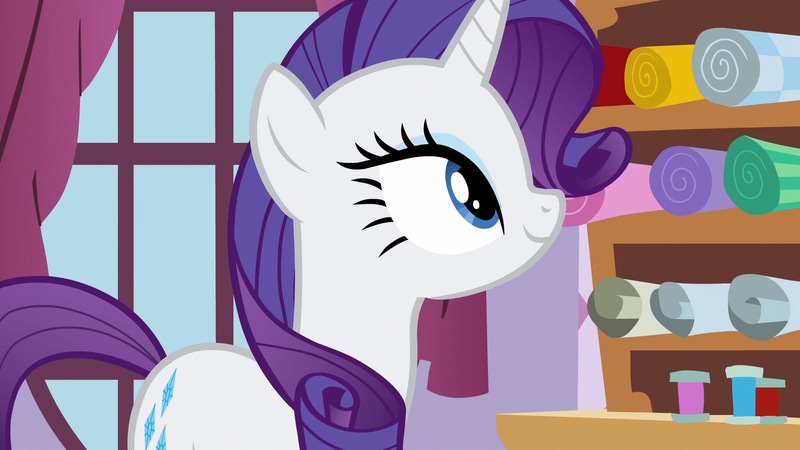 Size: 1920x1080 | Tagged: safe, derpibooru import, screencap, rarity, unicorn, maud pie (episode), image, jpeg, smiling, solo