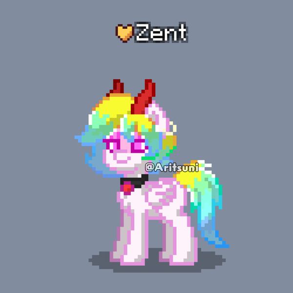 Size: 1500x1500 | Tagged: safe, artist:aritsuni, derpibooru import, oc, oc:zent, pony, pony town, image, pixel art, png