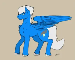 Size: 1355x1080 | Tagged: safe, artist:solex, derpibooru import, oc, oc:jetstream, oc:solex, unofficial characters only, pegasus, pony, blue, colored, image, male, pegasus oc, png, simple background, solo, stallion, wings
