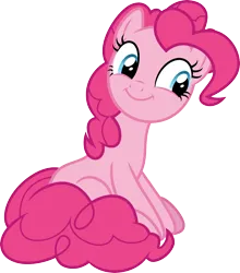 Size: 3000x3408 | Tagged: safe, artist:cloudyglow, derpibooru import, pinkie pie, earth pony, pony, the last problem, image, png, simple background, solo, transparent background, vector