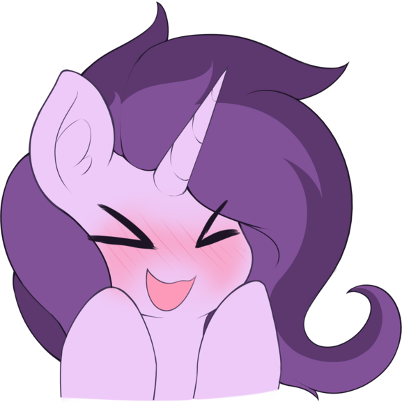 Size: 3025x3146 | Tagged: safe, artist:czu, derpibooru import, oc, oc:czupone, unofficial characters only, pony, unicorn, bust, image, open mouth, open smile, png, simple background, smiling, solo, transparent background, uwu