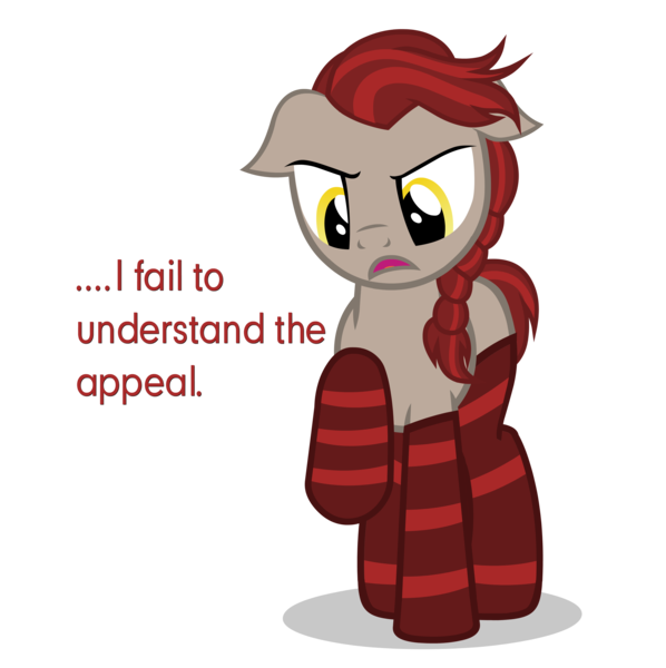 Size: 4600x4613 | Tagged: safe, artist:duskyzombie, derpibooru import, oc, oc:lawkeeper equity, unofficial characters only, earth pony, pony, absurd resolution, clothes, confused, cute, dialogue, earth pony oc, elements of justice, female, image, mare, png, simple background, socks, solo, transparent background, turnabout storm