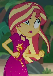 Size: 630x913 | Tagged: safe, derpibooru import, screencap, sunset shimmer, equestria girls, equestria girls series, spring breakdown, spoiler:eqg series (season 2), cropped, image, png, solo