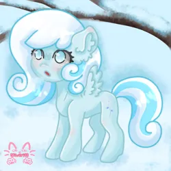 Size: 1280x1280 | Tagged: safe, artist:_niveria_, derpibooru import, oc, oc:snowdrop, unofficial characters only, pegasus, pony, female, filly, foal, image, png, solo