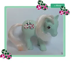 Size: 686x596 | Tagged: safe, artist:salemsparkler, derpibooru import, minty, pony, customized toy, g3, image, irl, jpeg, photo, solo, toy