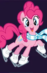 Size: 1080x1664 | Tagged: safe, pinkie pie, ice skating, image, jpeg, my little pony
