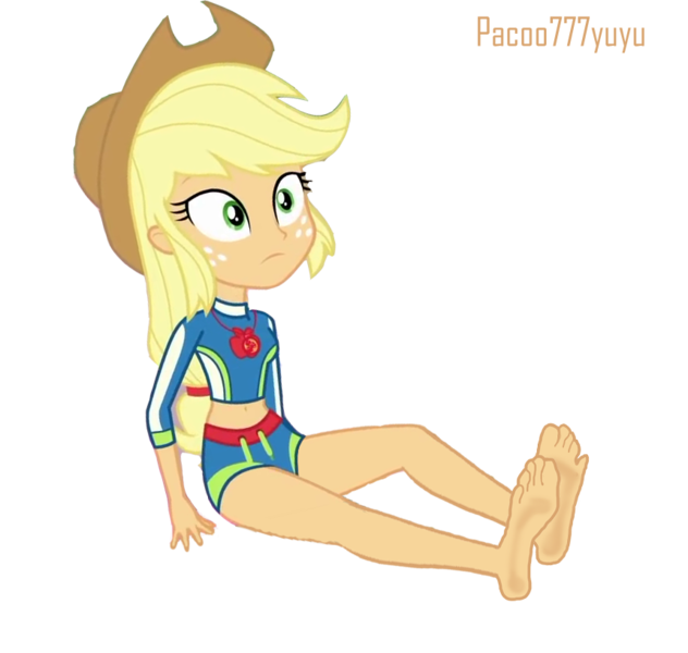 Size: 860x817 | Tagged: suggestive, derpibooru import, applejack, feet, feet soles, feet up, female, fetish, foot fetish, foot focus, hypnosis, image, png, soles