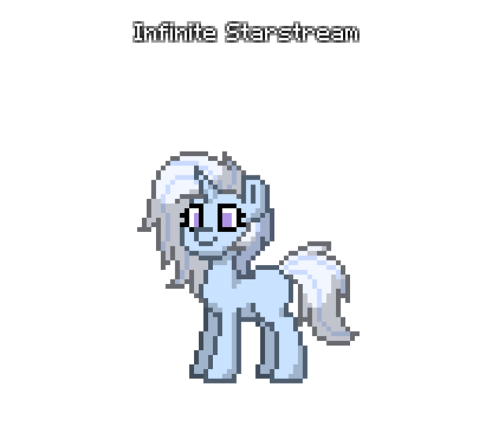 Size: 1664x1440 | Tagged: safe, artist:lucent starscape, derpibooru import, oc, oc:infinite starstream, oc:无限星河, pony, unicorn, pony town, image, png, solo