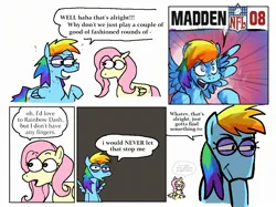 Size: 2223x1666 | Tagged: safe, artist:punkittdev, derpibooru import, part of a set, fluttershy, rainbow dash, comic, image, jpeg