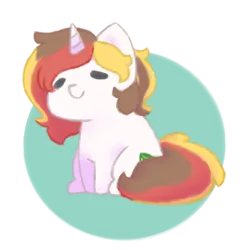 Size: 600x600 | Tagged: safe, artist:spritzles, derpibooru import, oc, oc:scarlet serenade, unofficial characters only, pony, unicorn, chibi, female, horn, image, mare, png, simple background, solo, transparent background, unicorn oc