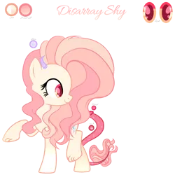 Size: 2048x2048 | Tagged: safe, artist:harmonyvitality-yt, derpibooru import, oc, unofficial characters only, hybrid, pony, base used, image, interspecies offspring, looking back, offspring, parent:discord, parent:fluttershy, parents:discoshy, png, simple background, story included, transparent background