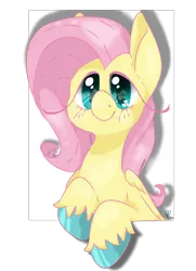 Size: 1000x1385 | Tagged: safe, artist:pagophasia, derpibooru import, fluttershy, pegasus, pony, blushing, breaking the fourth wall, bust, colored hooves, cute, derpibooru exclusive, eye reflection, female, image, impossibly long eyelashes, looking at you, png, reflection, shyabetes, simple background, smiling, smiling at you, solo, transparent background, unshorn fetlocks, white background, wingding eyes, wings