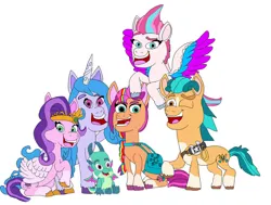 Size: 900x681 | Tagged: safe, derpibooru import, sunny starscout, alicorn, earth pony, pegasus, pony, unicorn, spoiler:g5, g5, image, jpeg, solo