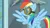 Size: 1280x720 | Tagged: safe, derpibooru import, screencap, rainbow dash, pegasus, pony, newbie dash, season 6, cute, dashabetes, goggles, image, png, smiling, solo, spread wings, standing, wings