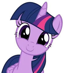 Size: 1722x1969 | Tagged: safe, artist:sketchmcreations, derpibooru import, twilight sparkle, twilight sparkle (alicorn), alicorn, pony, uprooted, female, head tilt, image, looking at you, mare, png, simple background, smiling, transparent background, treelight sparkle, vector