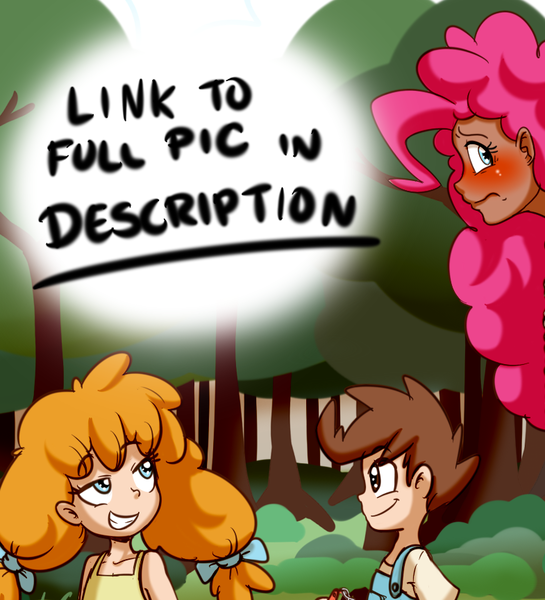 Size: 785x865 | Tagged: suggestive, artist:anibaruthecat, banned from derpibooru, pinkie pie, pound cake, pumpkin cake, human, blushing, cake twins, clothes, comic cover, cropcon, cropped, dark skin, explicit source, female, humanized, image, leash, lolicon, male, png, shotacon, siblings, twins, underage