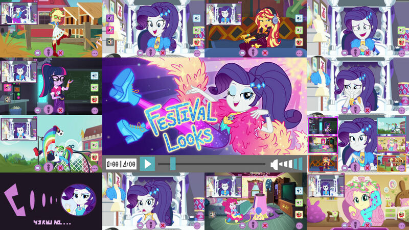 Size: 1280x721 | Tagged: safe, derpibooru import, editor:quoterific, applejack, fluttershy, pinkie pie, rainbow dash, rarity, sci-twi, sunset shimmer, twilight sparkle, equestria girls, equestria girls series, festival looks, spoiler:eqg series (season 2), humane five, humane seven, humane six, image, jpeg