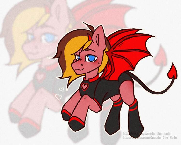 Size: 1280x1026 | Tagged: safe, artist:хлебушек, derpibooru import, oc, oc:drew dru, incubus, incubus pony, image, jpeg