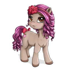 Size: 4160x4000 | Tagged: safe, artist:celsian, derpibooru import, oc, unofficial characters only, earth pony, pony, derpibooru community collaboration, 2023 community collab, absurd resolution, bow, ear fluff, female, freckles, hairband, image, mare, png, simple background, solo, tail, tail bow, transparent background