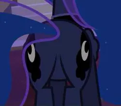 Size: 305x267 | Tagged: episode needed, safe, derpibooru import, screencap, princess luna, alicorn, pony, butt, cropped, female, image, jpeg, mare, moonbutt, plot, rear view