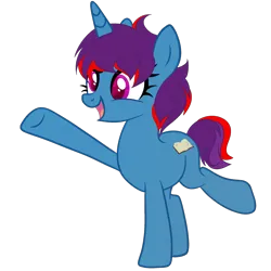 Size: 2500x2500 | Tagged: artist needed, safe, derpibooru import, oc, unnamed oc, unofficial characters only, pony, unicorn, 2020 community collab, derpibooru community collaboration, female, high res, horn, image, mare, open mouth, open smile, png, pony oc, simple background, smiling, solo, standing on two hooves, transparent background, unicorn oc