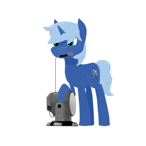 Size: 1700x1700 | Tagged: safe, artist:mige sanwu, derpibooru import, oc, unofficial characters only, pony, unicorn, derpibooru community collaboration, 2023 community collab, biting, cutie mark, horn, image, male, mouth hold, png, searchlight, simple background, solo, standing, transparent background, unicorn oc