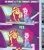 Size: 888x998 | Tagged: suggestive, derpibooru import, edit, edited screencap, screencap, pinkie pie, sunset shimmer, equestria girls, equestria girls series, sunset's backstage pass!, spoiler:eqg series (season 2), caption, image, image macro, implied bondage, implied roleplay, implied spanking, jpeg, meme, text