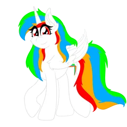 Size: 1500x1500 | Tagged: safe, artist:poncutes, derpibooru import, oc, oc:poncutes, unofficial characters only, alicorn, pony, derpibooru community collaboration, 2023 community collab, image, png, simple background, solo, transparent background