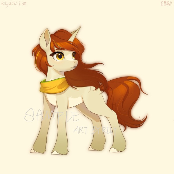 Size: 1818x1818 | Tagged: safe, artist:rily, derpibooru import, oc, pony, unicorn, chinese text, commission, image, jpeg, moon runes, solo