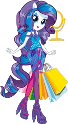 Size: 552x1007 | Tagged: safe, artist:sugar-loop, derpibooru import, rarity, equestria girls, rainbow rocks, handbags, image, mirror, png