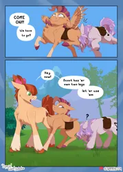 Size: 1800x2520 | Tagged: safe, derpibooru import, apple bloom, scootaloo, sweetie belle, comic:special talent initiative, comic, image, my little pony, png, redesign, reimagining