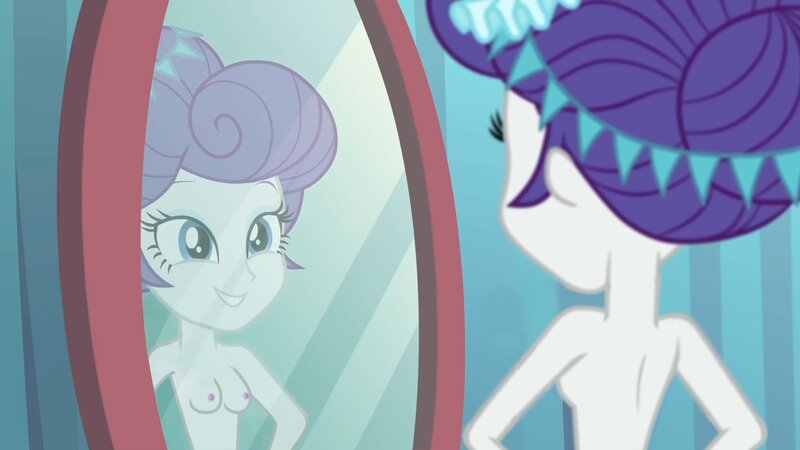 Size: 3410x1920 | Tagged: questionable, anonymous editor, derpibooru import, edit, screencap, rarity, equestria girls, equestria girls series, rollercoaster of friendship, breasts, cute, female, high res, image, jpeg, nipples, nude edit, nudity, photo booth (song), raribetes, smiling, solo, solo female