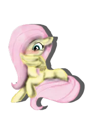 Size: 2480x3508 | Tagged: safe, artist:miyukiarts, derpibooru import, fluttershy, pegasus, pony, blushing, cute, daaaaaaaaaaaw, embarrassed, female, hiding behind wing, high res, image, mare, png, shy, shyabetes, simple background, sitting, solo, transparent background, wings