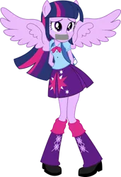 Size: 1750x2554 | Tagged: safe, artist:theshadowstone, derpibooru import, twilight sparkle, equestria girls, gag, image, png, ponied up, tape, tape gag, wings