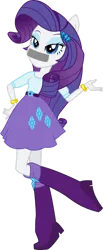 Size: 1648x4000 | Tagged: safe, artist:theshadowstone, derpibooru import, rarity, equestria girls, gag, image, png, ponied up, tape, tape gag